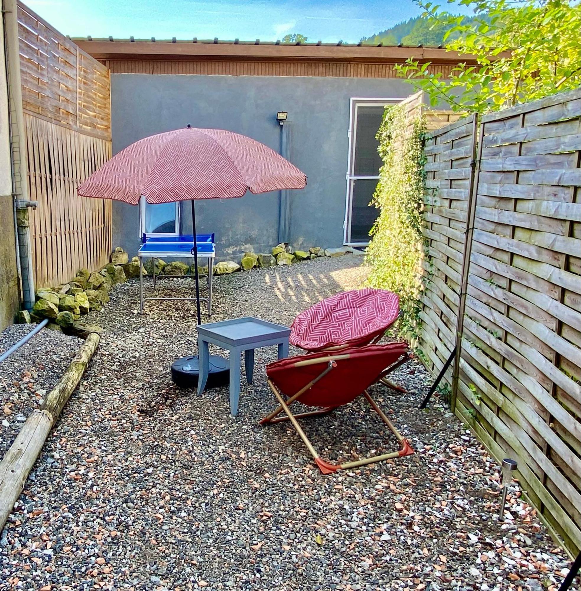 Petite Maison Au Calme Avec Jardin Cloture Les Animaux Bienvenue Mollau Buitenkant foto